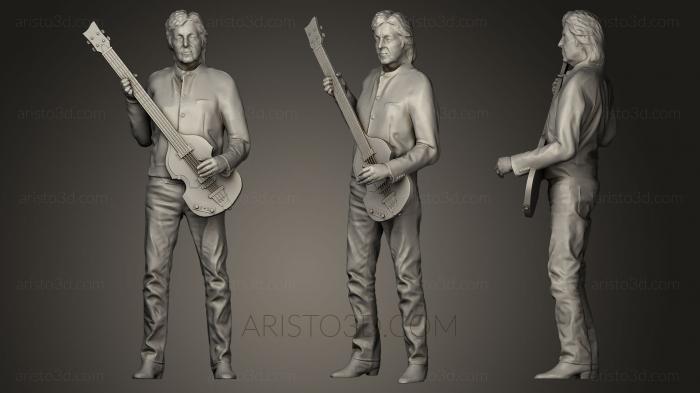 Statues of famous people (STKC_0219) 3D model for CNC machine